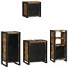 Ensemble de mobilier de salle de bain 4 pcs Bois Recyclé Solide 621350621350