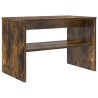Meuble TV Chêne fumé 60 x 35 x 40 cm Bois d'ingénierie 621351621351