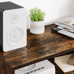Meuble TV Chêne fumé 60 x 35 x 40 cm Bois d'ingénierie 621351621351