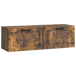 Meuble TV mural Chêne fumé 98 x 31 x 30 cm Bois d'ingénierie 621352621352