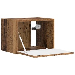 Meuble TV mural 2 pcs Chêne fumé 39 x 31 x 29,5 cm 621353621353