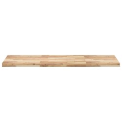 Dessus de table rectangulaire 140x60x4 cm bois massif d'acacia 621355621355