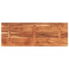 Dessus de table 160x50x3,8cm rectangulaire bois massif d'acacia 621356621356