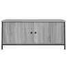 Meuble TV avec portes sonoma gris 102x35x45cm bois d'ingénierie 621360621360