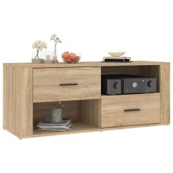 Meuble TV Chêne sonoma 100x35x40 cm Bois d'ingénierie 621362621362