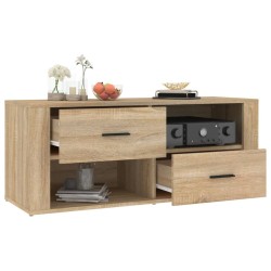 Meuble TV Chêne sonoma 100x35x40 cm Bois d'ingénierie 621362621362