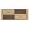 Meuble TV Chêne sonoma 100x35x40 cm Bois d'ingénierie 621362621362