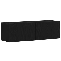 Ensemble meuble TV 4 pcs Chêne noir 130,5 x 30 x 140 cm 621366621366