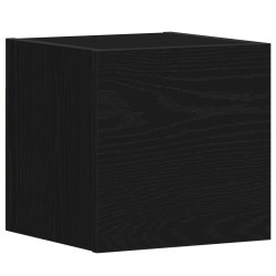 Ensemble meuble TV 4 pcs Chêne noir 130,5 x 30 x 140 cm 621366621366