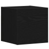 Ensemble meuble TV 4 pcs Chêne noir 130,5 x 30 x 140 cm 621366621366