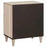Table de chevet Blanc 50 x 33 x 60 cm Bois d'ingénierie 621367621367