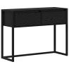 Table d'appoint Chêne noir 100 x 36 x 75 cm Bois d'ingénierie 621368621368