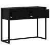 Table d'appoint Chêne noir 100 x 36 x 75 cm Bois d'ingénierie 621368621368