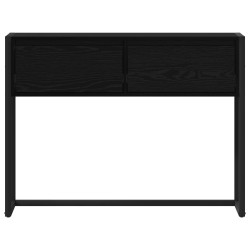 Table d'appoint Chêne noir 100 x 36 x 75 cm Bois d'ingénierie 621368621368