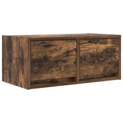 Meuble TV chêne fumé 60x31x25,5 cm bois d'ingénierie 621373621373