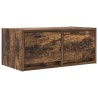 Meuble TV chêne fumé 60x31x25,5 cm bois d'ingénierie 621373621373