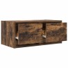 Meuble TV chêne fumé 60x31x25,5 cm bois d'ingénierie 621373621373