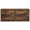 Meuble TV chêne fumé 60x31x25,5 cm bois d'ingénierie 621373621373