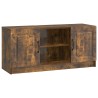 Meuble TV Chêne fumé 102 x 34,5 x 47 cm Bois d'ingénierie 621378621378