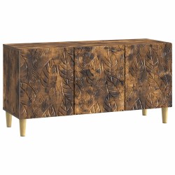 Meuble TV 99 x 34,5 x 50 cm Chêne fumé Bois d'ingénierie 621384621384