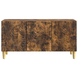 Meuble TV 99 x 34,5 x 50 cm Chêne fumé Bois d'ingénierie 621384621384