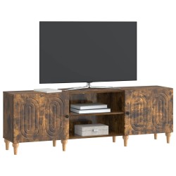 Meuble TV Chêne fumé 150 x 31 x 50 cm Bois d'ingénierie 621386621386