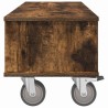 Meuble TV Chêne fumé 100 x 35 x 35 cm Bois d'ingénierie 621393621393