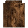 Meuble TV Chêne fumé 100x35x40 cm Bois d'ingénierie 621394621394