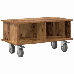 Meuble TV Bois ancien 68,5 x 35 x 35 cm Bois d'ingénierie 621396621396