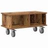 Meuble TV Bois ancien 68,5 x 35 x 35 cm Bois d'ingénierie 621396621396