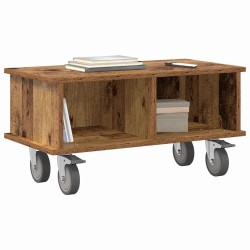 Meuble TV Bois ancien 68,5 x 35 x 35 cm Bois d'ingénierie 621396621396