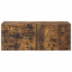 Meuble TV mural 59,5 x 31 cm Chêne fumé Bois d'ingénierie 621398621398
