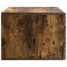 Meuble TV mural 59,5 x 31 cm Chêne fumé Bois d'ingénierie 621398621398