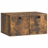 Meuble TV mural 59,5 x 41 x 30 cm Chêne fumé Bois d'ingénierie 621401621401