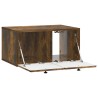 Meuble TV mural 59,5 x 41 x 30 cm Chêne fumé Bois d'ingénierie 621401621401