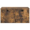 Meuble TV mural 59,5 x 41 x 30 cm Chêne fumé Bois d'ingénierie 621401621401