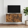 Meuble TV mural 59,5 x 41 x 30 cm Chêne fumé Bois d'ingénierie 621402621402