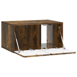 Meuble TV mural 59,5 x 41 x 30 cm Chêne fumé Bois d'ingénierie 621402621402