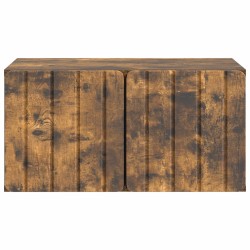 Meuble TV mural 59,5 x 41 x 30 cm Chêne fumé Bois d'ingénierie 621402621402