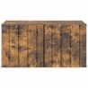 Meuble TV mural 59,5 x 41 x 30 cm Chêne fumé Bois d'ingénierie 621402621402
