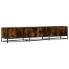 Meuble TV chêne fumé 210x35x41 cm bois d'ingénierie 621403621403