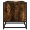 Meuble TV chêne fumé 210x35x41 cm bois d'ingénierie 621403621403