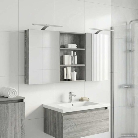 Ensemble de Meubles de Salle de Bain 3 pcs 120 x 10,5 x 60,5 cm 621406621406