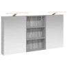 Ensemble de Meubles de Salle de Bain 3 pcs 120 x 10,5 x 60,5 cm 621406621406