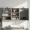 Ensemble de Meubles de Salle de Bain 3 pcs 120 x 10,5 x 60,5 cm 621406621406