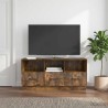 Meuble TV Chêne fumé 102 x 34,5 x 47 cm Bois d'ingénierie 621410621410