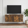 Meuble TV mural 78,5 x 31 x 30 cm Chêne fumé Bois d'ingénierie 621411621411