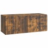 Meuble TV mural 78,5 x 31 x 30 cm Chêne fumé Bois d'ingénierie 621411621411