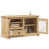 Meuble TV Corona 100x45x58 cm bois de pin massif 621412621412
