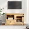 Meuble TV Corona 100x45x58 cm bois de pin massif 621412621412